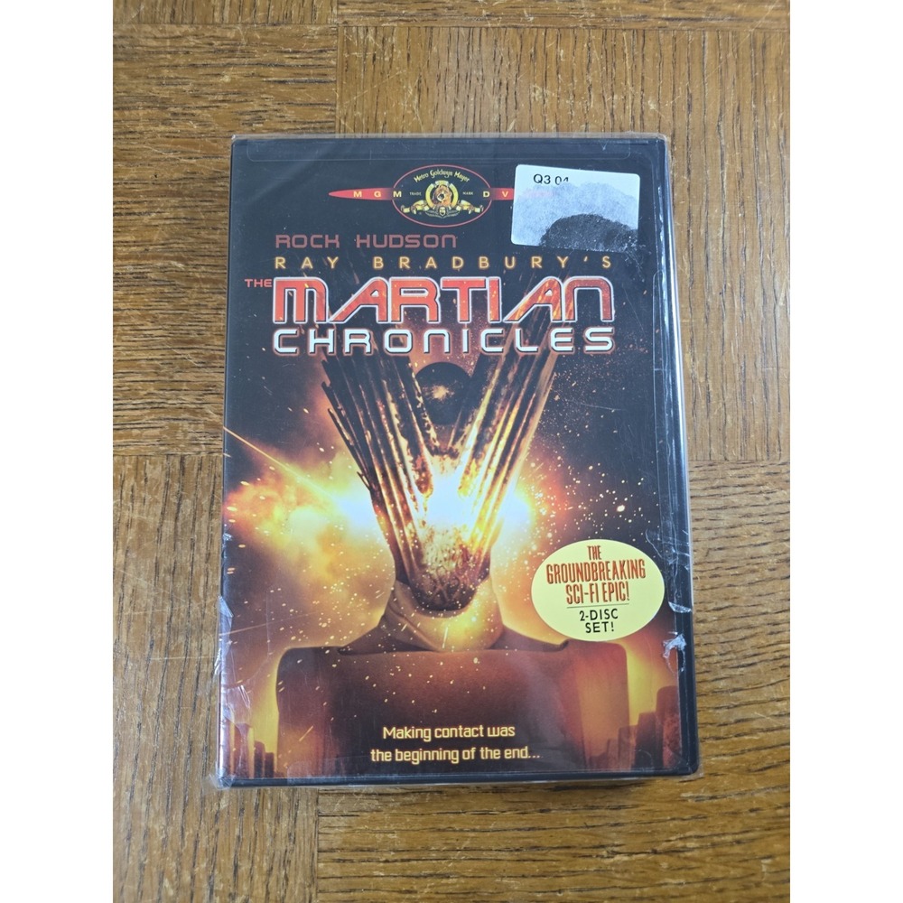 THE MARTIAN CHRONICLES New 1980 TV Miniseries Rock Hudson DVD NEW